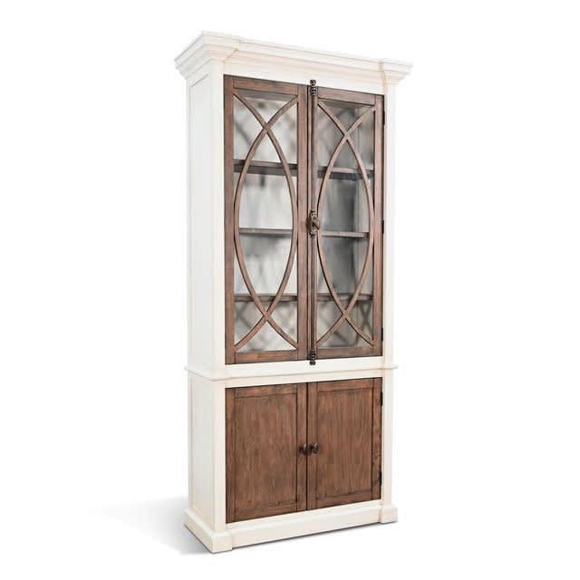 Pier in Marble White/Buckskin Finish by Sunny Designs - SD-3663MB-P