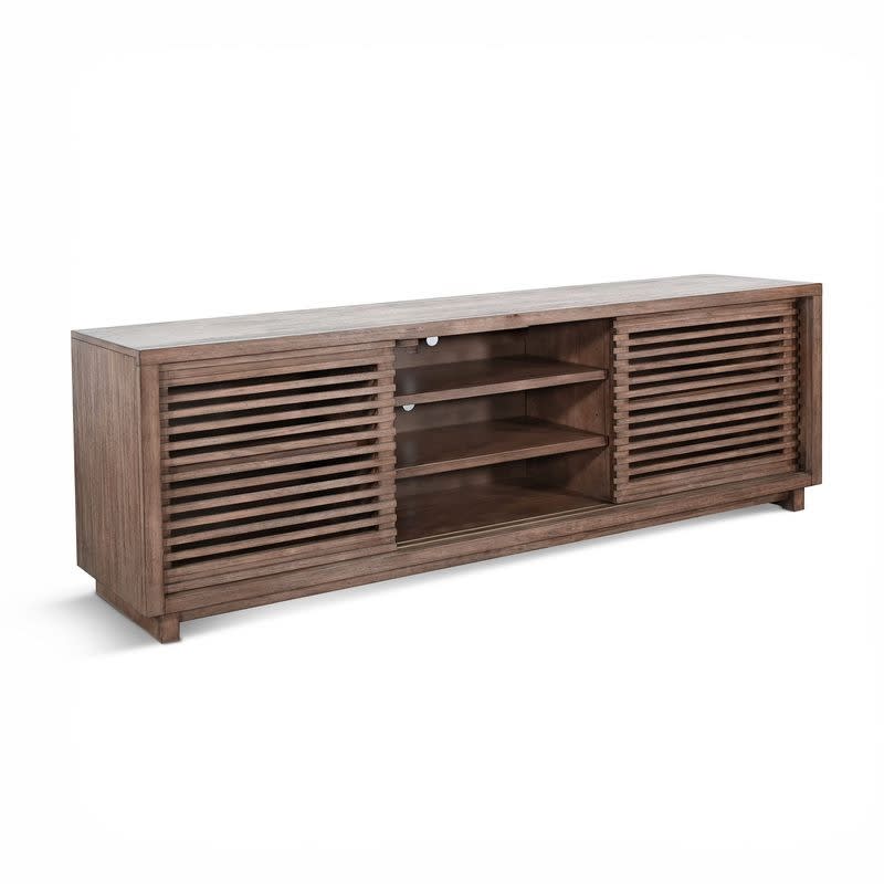Doe Valley 75 Inch TV Console in Natural Buckskin Finish by Sunny Designs - SD-3665BU-75