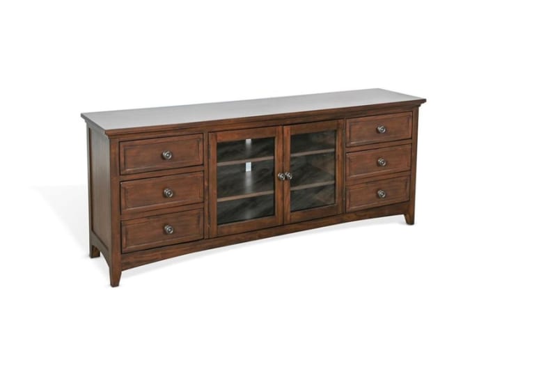 62 Inch TV Console in Coffee Bean Finish by Sunny Designs - SD-3667CB-62
