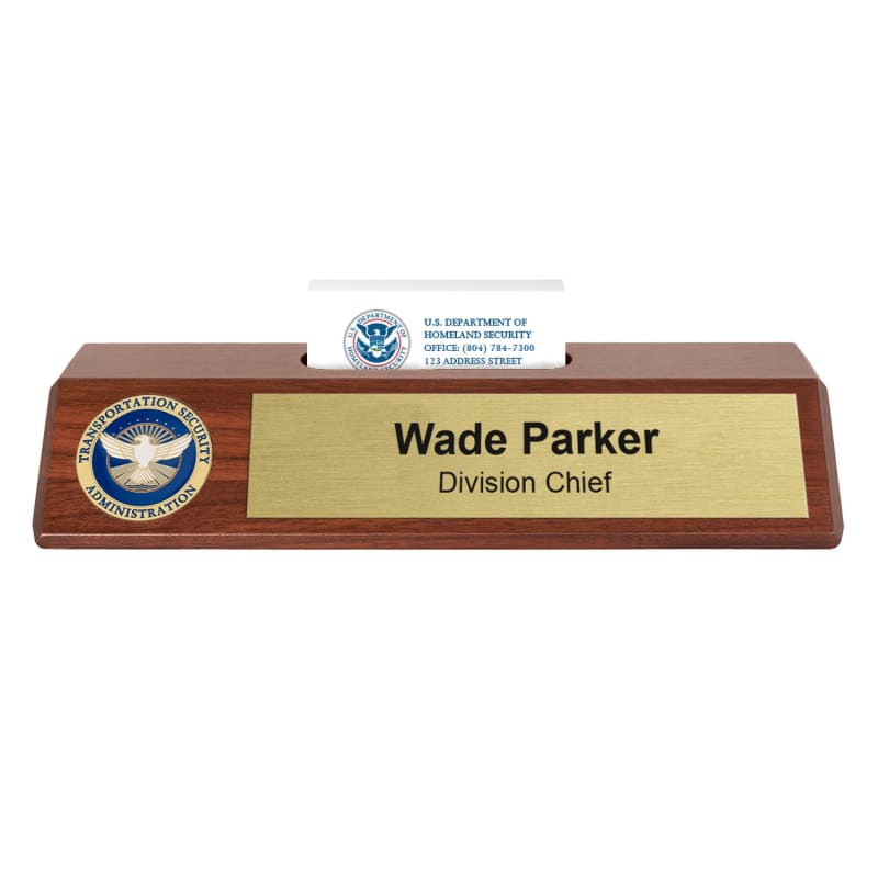 Nameplate/Business Card Holder (TSA)