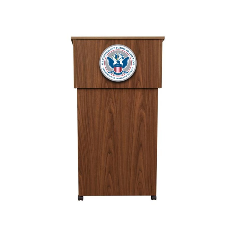 Molded Podium/Wall Sign CBP Insignia