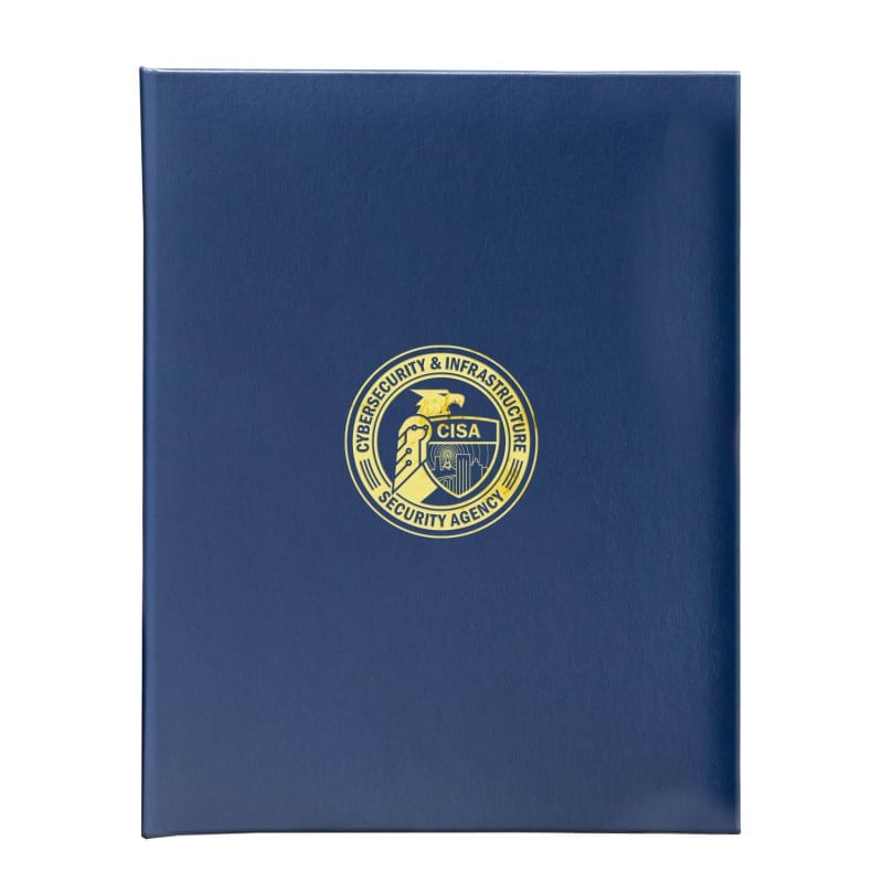 Vertical Certificate Holder (CISA) - In Stock!