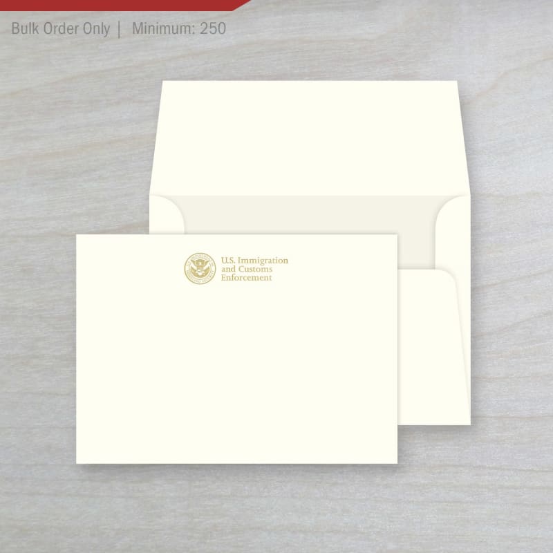 Correspondence Note Cards 250 pk. (ICE)