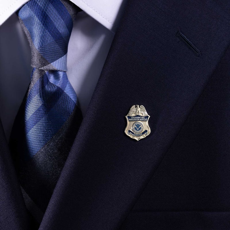 USCIS Officer Lapel Pin