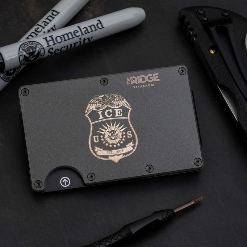 Ridge Wallet 2.0 Titanium (ICE)