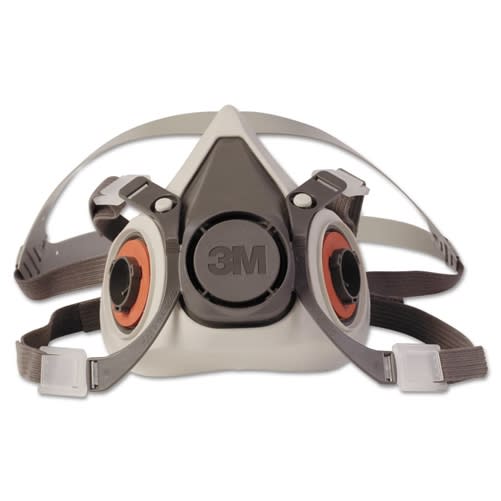 3M Half Face Respirator, Reusable, Small, 6100