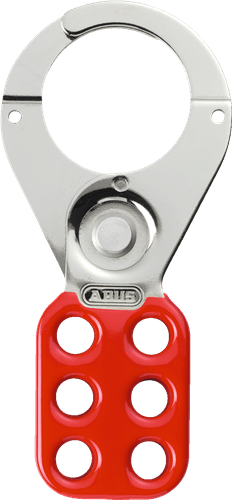 ABUS Lockout Tagout Hasp H702, 1.5", No Tabs, 93201B