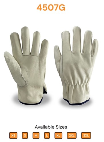 C2V Standard Grade Leather Driver Glove, 4507G