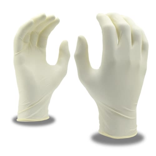 Cordova Latex Gloves, Disposable Powder Free 4015