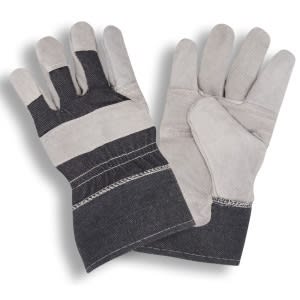 Cordova Leather Palm Work Gloves, Cuff, Large, 7220