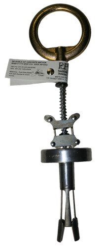 FrenchCreek Concrete Hole Anchor, Reusable 1770