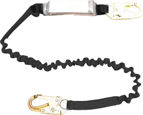 FrenchCreek Shock Absorbing Lanyard 6 Ft Stretch 22450ASZ