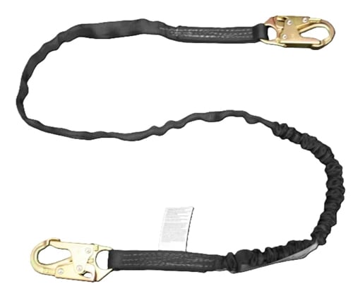 FrenchCreek 6-ft Tubular Shock Absorbing Lanyard, 1-3/16-inch Width, 22460A