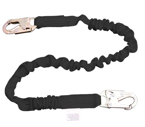 FrenchCreek 6-ft Tubular Shock Absorbing Lanyard, 2-Inch Width, 22460AS