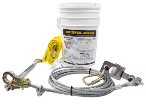 FrenchCreek 30 ft Horizontal Lifeline, Wire Rope CHL-30