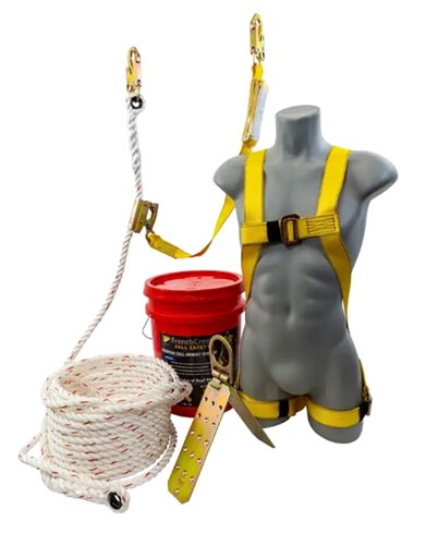 FrenchCreek Fall Protection Roofing Kit RKB-1715-25