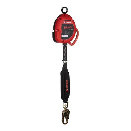 KStrong  Brute 25 Ft Cable SRL, Snap Hook, Class 2, UFS310025L
