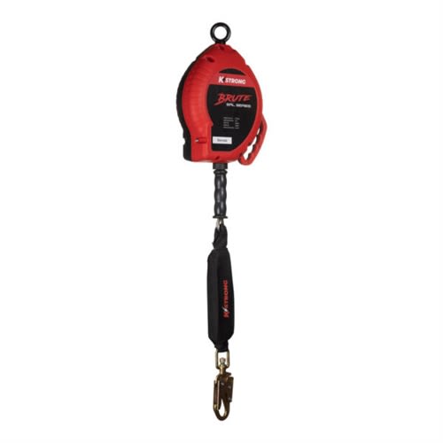 KStrong Brute 50 Ft Cable SRL, Snap Hook, Class 2, UFS310050L