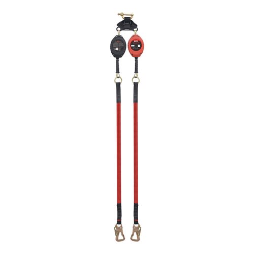 KStrong Brute Backer Dual 8.5 Ft Cable SRL, Tie-Back Hooks, Class 2 UFS319006LD