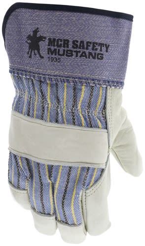 photo of MCR Mustang Leather Palm Gloves, 2.5-inch cuff, 1935