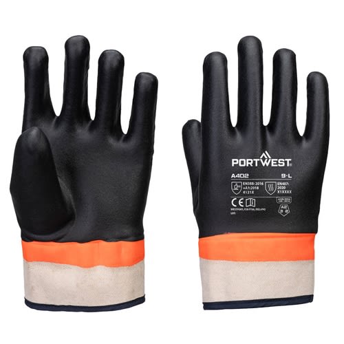 Portwest Double Dipped Glove, Grip PVC, A402