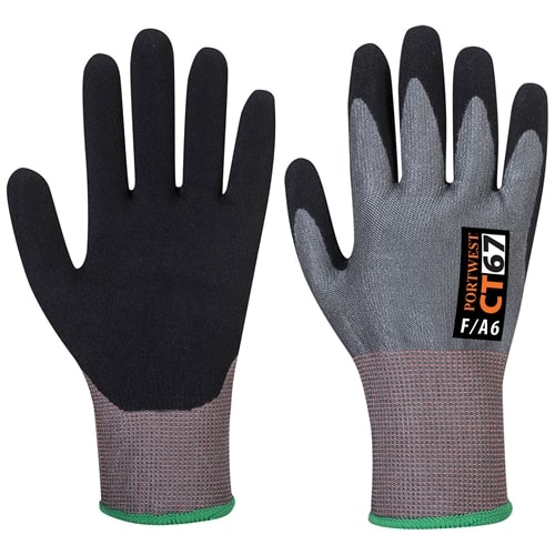 Portwest CT Cut F13 Nitrile A6 Glove, CT67