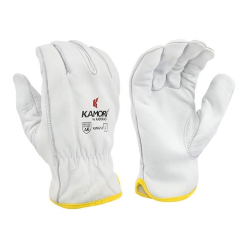 Radians Cut Level A6 Leather Glove, Kamori RWG58