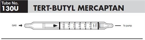 Sensidyne Tert-Butyl Mercaptan Detector Tube 130U 0.5-10 ppm
