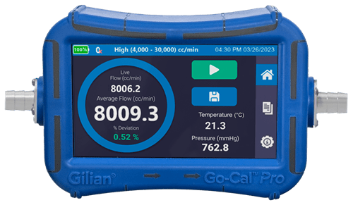 Gilian Go-Cal Pro High Flow Calibrator, 910-1932-EN-R