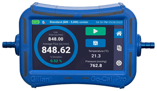 Gilian Go-Cal Pro Standard & High Flow Calibrators, 910-1960-EN-R