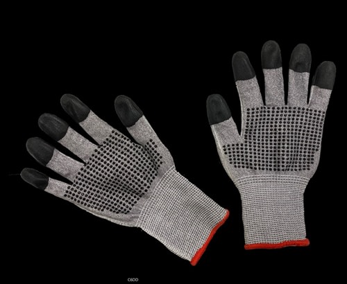 Seattle Glove A6 Cut Resistant Glove, 2-Sided Dots, C6DD