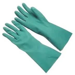 Seattle Glove Green Nitrile Gloves, 15 Mil 13 Inch NF15