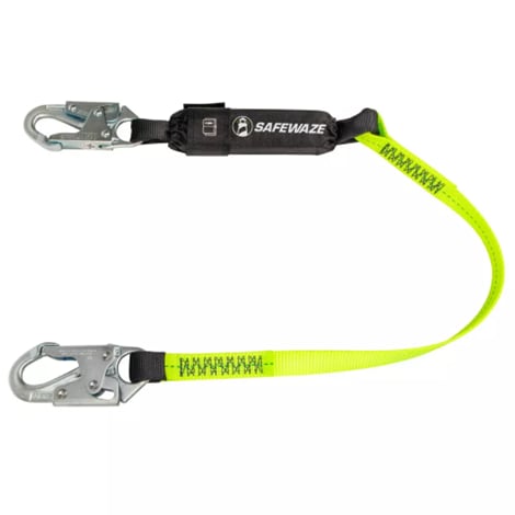 SafeWaze PRO 4 Ft Energy Absorbing Lanyard FS560-4