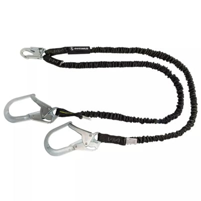 SafeWaze PRO 6 Ft Internal Lanyard, Dual Leg FS586
