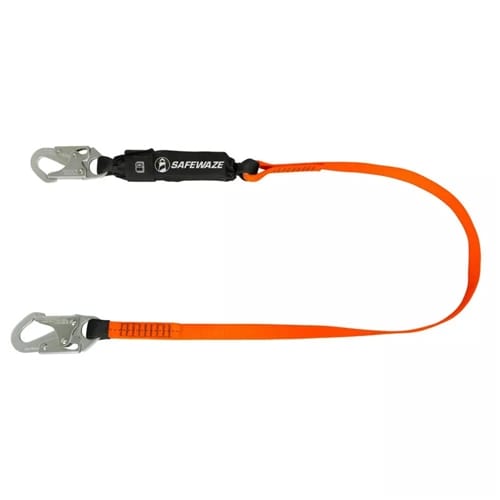 SafeWaze 6 Ft Shock Absorbing Lanyard FS88560-E