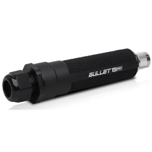 BulletAC-IP67 Dual-Band IP67 airMAX® AC Radio with Dedicated Wi-Fi Management by Ubiquiti Networks BulletAC-IP67 Dual-Band IP67 airMAX® AC Radio with Dedicated Wi-Fi Management by Ubiquiti Networks