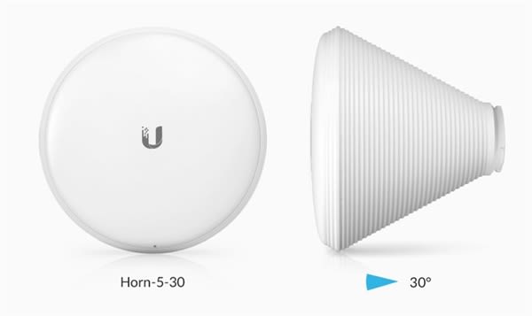HORN-5-30 airMAX® Horn 5 Series 5GHz 30° Isolation Antenna by Ubiquiti Networks