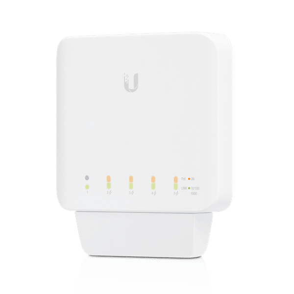 USW-FLEX UniFi® 5-Port Layer 2 Gigabit Switch With Auto-Sensing 802.3af PoE by Ubiquiti Networks USW-FLEX UniFi® 5-Port Layer 2 Gigabit Switch With Auto-Sensing 802.3af PoE by Ubiquiti Networks