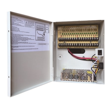 UltraTech 0E-1210AD18 18-Channel 10A CCTV Power Supply (Replaces 0E-1205AD18)