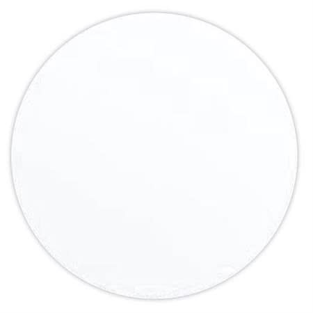 PRO 0E-9091MP Adhesive Round Tag, 26-40 Bit Seq Mat, White