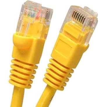 PRO 0E-C5EYW16 CAT5 Patch Cable, 1' (0.3m), 6-Pack, Yellow