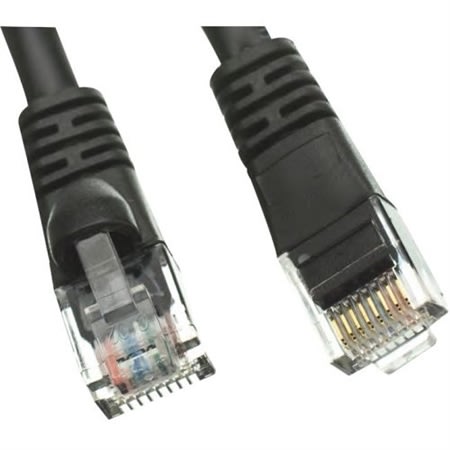 PRO 0E-C6BK56 CAT6 Patch Cable, 5' (1.5m), 6-Pack, Black