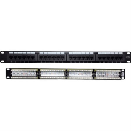 PRO 0E-C6PP24 CAT6 24-Port Patch Panel