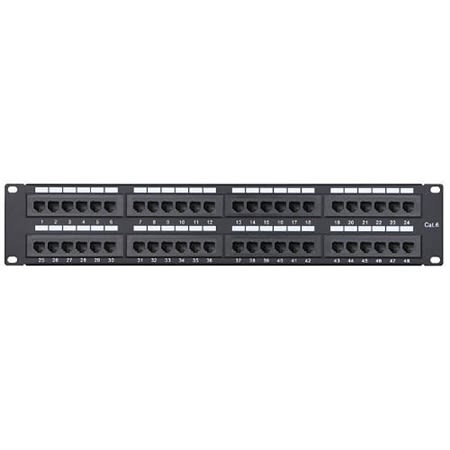 PRO 0E-C6PP48 CAT6 48-Port Patch Panel