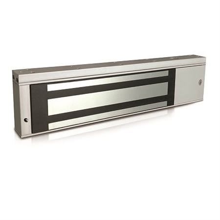 ADI PRO 0E-MAG1200LB Single Door Magnetic Lock, 1200 lb, UL/ULC, Brushed Aluminum
