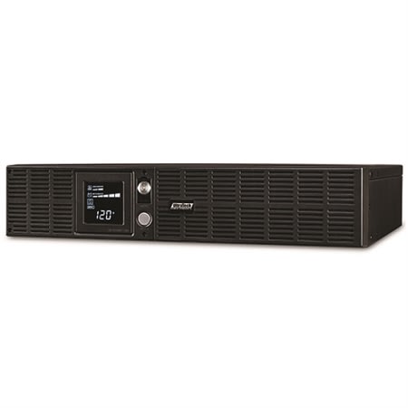 UltraTech 0E-RCKMT700 700VA/400W Battery Backup Commercial Line-Interactive Rackmount UPS with 6 Outlets