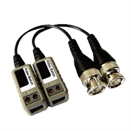 Pair Miniature Pigtail MP Video Balun (Screw Terminal to Pigtail BNC) VBPTAILMP