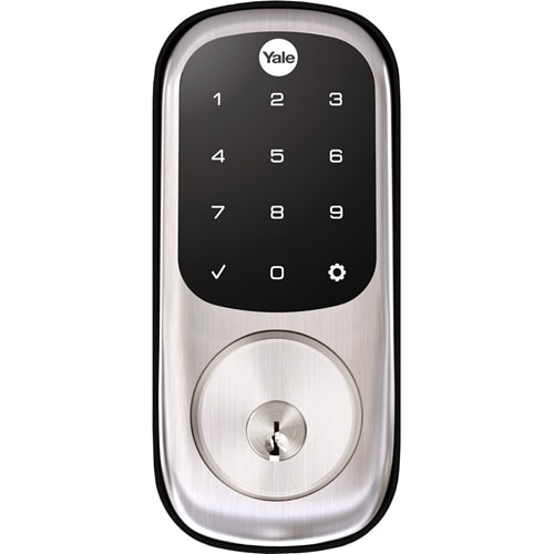 Yale Assure Lock - Touchscreen Keypad Door Lock in Satin Nickel Yale Assure Lock - Touchscreen Keypad Door Lock in Satin Nickel