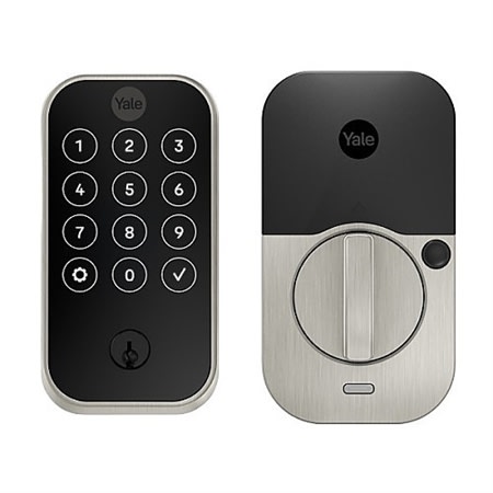 Yale YRD624-ZW2-619 Pro 2 Touchscreen Keyway with Z-Wave 2, Satin Nickel