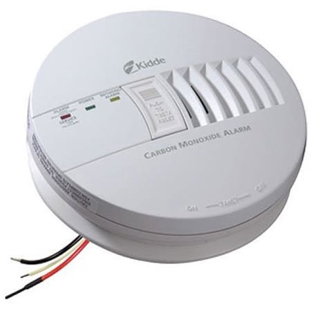 AC DC Hardwired Operated Carbon Monoxide Alarm with Battery Backup